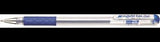 Pentel Gelroller Hybrid Gel Grip K116-A 0,3 mm schwarz – Geltintenroller mit transparenter Schaft