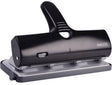RAPESCO Doppellocher ALU-40 – 40 Blatt, 4fach-Lochung, schwarz