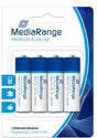 MediaRange MRBAT104 Mignon AA LR6 Alkaline Batterien 1,5V 1.850 mAh 4 Stück
