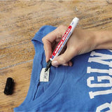 edding Wäschemarker 8040 – Wasch- und kochfester Textilmarker mit 1 mm Rundspitze, schwarz