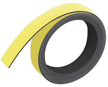 FRANKEN Magnetband M802 01 10mm x 1m rot – Selbstklebendes, zuschneidbares Magnetband