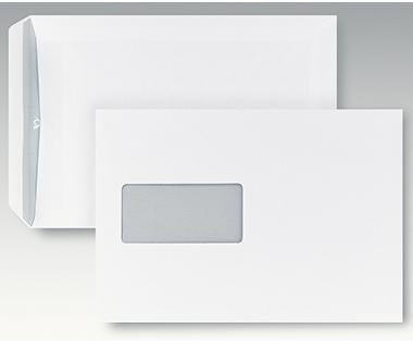 POSTHORN Versandtasche DIN C5 mit Fenster, 90 g/m², selbstklebend