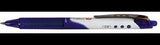 PILOT Tintenroller V-Ball RT 07 – 0,4 mm schwarz, Druckmechanik & gummiertem Griff