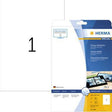 HERMA Universaletikett SPECIAL 210x297mm weiß glänzend 25 Blatt A4 für Laserdrucker