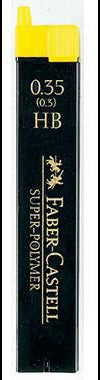 Faber-Castell Feinmine SUPER POLYMER 120700 HB 0,7 mm – 12 Stück