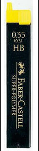 Faber-Castell Feinmine SUPER POLYMER 120700 HB 0,7 mm – 12 Stück