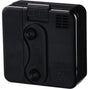 Hama Reisewecker A50 00186329 schwarz – Analogwecker mit Speed-Alarm und Leuchtzeigern