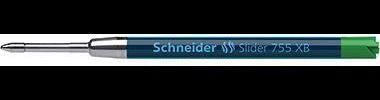 Schneider Kugelschreibermine Slider 755 XB 0,7 mm Grün – Viscoglide für leichtes Schreiben