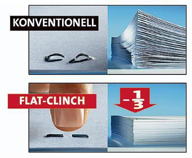 NOVUS Heftgerät B5 FC 020-1454 – 50 Blatt Heftleistung, fest/lösbar/nageln, schwarz