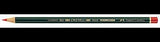 Faber-Castell Kopierstift CASTELL DOCUMENT 9609 – Dokumentenecht, 2 mm, Rot