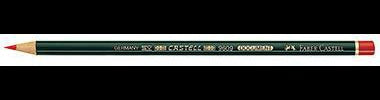Faber-Castell Kopierstift CASTELL DOCUMENT 9609 – Dokumentenecht, 2 mm, Rot