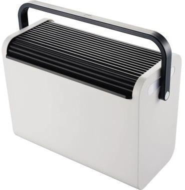 helit Hängebox H6110198 DIN A4 für 25 Hängemappen, lichtgrau, stapelbar, mit Rolloverschluss