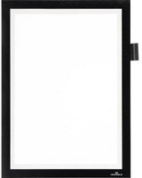 DURABLE Magnetrahmen MAGNETIC NOTE DIN A4 schwarz – Selbstklebender Informationsrahmen
