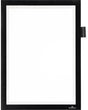 DURABLE Magnetrahmen MAGNETIC NOTE DIN A4 schwarz – Selbstklebender Informationsrahmen