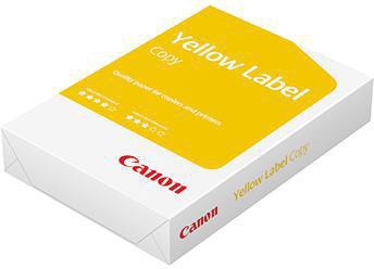 Canon Kopierpapier Yellow Label Copy A4 80g/m² 500 Blatt elementar chlorfrei gebleicht