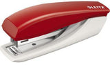 Leitz Heftgerät NeXXt Mini 5517 No. 10 – 10 Blatt, Metall/Kunststoff, rot