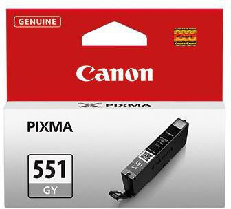 Canon Tintenpatrone CLI-551GY grau 7 ml Original – ca. 780 Seiten für PIXMA