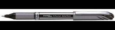 Pentel EnerGel Plus BL27 Geltintenroller 0,35 mm Schwarz – Kappenmodell mit Liquid-Gel-Tinte