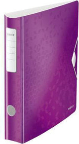 LEITZ Ordner Active WOW DIN A4 65 mm pink mit 180° Präzisionshebelmechanik