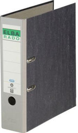 ELBA Ordner rado klassik DIN A4 80 mm Pappe gelb mit Präzisionsmechanik