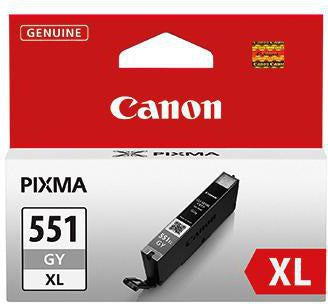 Canon Tintenpatrone CLI-551XL GY grau 11 ml – Original Canon Druckerpatrone