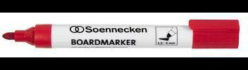 Soennecken Boardmarker 3124 – 4 farbige Whiteboardmarker, 1,5–4 mm, schnelltrocknend