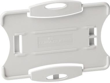 DURABLE Ausweishalter ECO 898801 – 10 Kartenhalter, 80 % recycelt, Hoch- oder Querformat