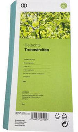 Soennecken Trennstreifen oeco 24 x 10,5 cm blau, 100 Stück, Recyclingkarton, Blauer Engel