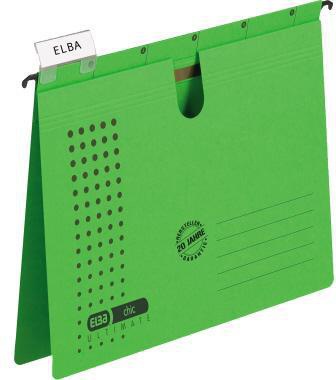 ELBA Hängehefter chic ULTIMATE DIN A4 Karton anthrazit 240 g/m²
