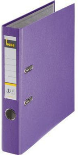 BENE Ordner 291600 DIN A4 52 mm PP blau – FSC-zertifizierter Büroordner mit Hebelmechanik