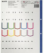 20 Registerblätter