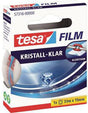 tesa tesafilm kristall-klar 57316 – 15 mm x 33 m, unsichtbares Klebeband, Made in Germany