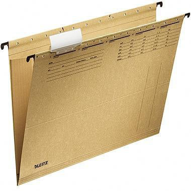 LEITZ Hängetasche ALPHA A4 250g Natronkarton recycelt naturbraun 25 Stück