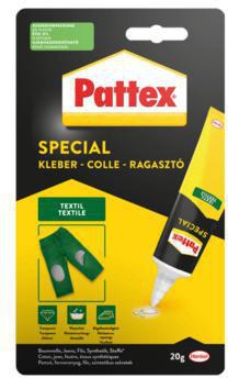 Pattex Kraftkleber Textil PXST1 20g Tube – Lösungsmittelfreier Kontaktkleber für Stoff, Leder & Filz