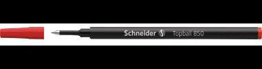 Schneider Tintenrollermine Topball 8502 M – 0,5 mm Rot, Edelstahl-Rundspitze, Made in Germany