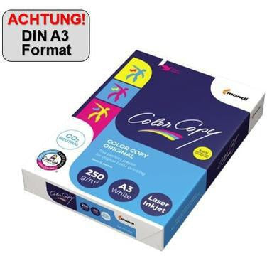 COLOR COPY Kopierpapier A3 250g/m², 125 Blatt, FSC, brillante Farbwiedergabe