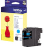 Brother Tintenpatrone LC-121C Original cyan ca. 300 Seiten 3,9 ml