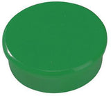 DAHLE Haftmagnet 95538-20983 38mm weiß 10 St./Pack. – Runde Präsentationsmagnete mit 2,5 kg Tragkraft