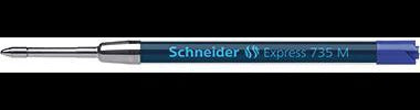 Schneider Großraummine EXPRESS 735 7363 M blau – Dokumentenechte G2 Kugelschreibermine Made in Germany