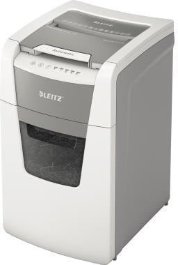 Leitz Aktenvernichter IQ Autofeed Office 150 P-4 – 150 Blatt Auto-Einzug, Partikelschnitt, 44 l