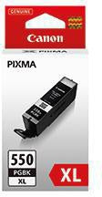 Canon PGI-550XL PGBK Tintenpatrone Schwarz 22 ml – Original Canon für ca. 500 Seiten