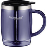 THERMOCAFE BY THERMOS Thermobecher 4059.235.035 0,35l grau – doppelwandig, Twist Lid