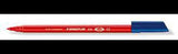 STAEDTLER Fasermaler Noris 326-2 – 1 mm rote Faserspitze, auswaschbar, Made in Germany