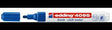 edding Kreidemarker 4095 blau – 2-3 mm Rundspitze für Fenster, Tafeln & Glas