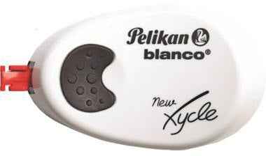 Pelikan Korrekturroller blanco® Xycle® B920 – 4,2 mm x 8 m, seitliche Anwendung, weiß
