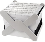 HAN Hängekorb X-CROSS TOP 19071-11 für DIN A4, lichtgrau, bis 35 Hängemappen, stapelbar