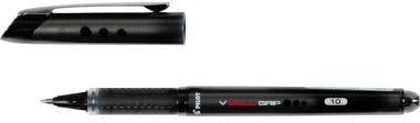 PILOT V-Ball Grip Tintenroller 0,6 mm schwarz – Sofort schreibbereit dank ATT-System
