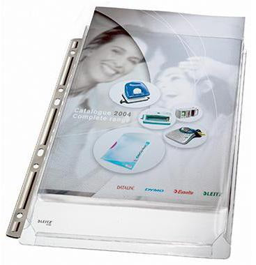 Leitz Prospekthülle Maxi DIN A4 0,17 mm PVC transparent 3 St./Pack.