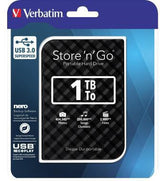 Verbatim Store 'n' Go externe Festplatte 1TB USB 3.0 schwarz – 5 Gbit/s