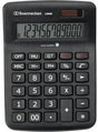 Soennecken Tischrechner CS900 – 12-stelliges LCD-Display, Solar & Batterie, Schwarz